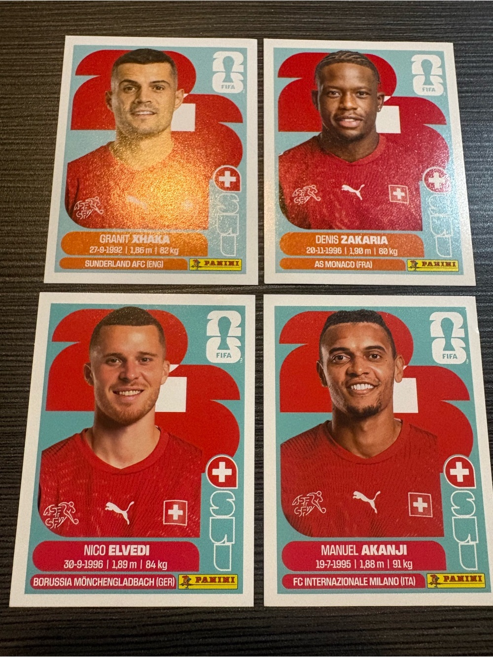 Panini FIFA World Cup 2026 - Switzerland Player Sticker